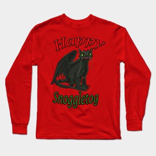 Toothless - Happy Snoggletog Long Sleeve T-Shirt